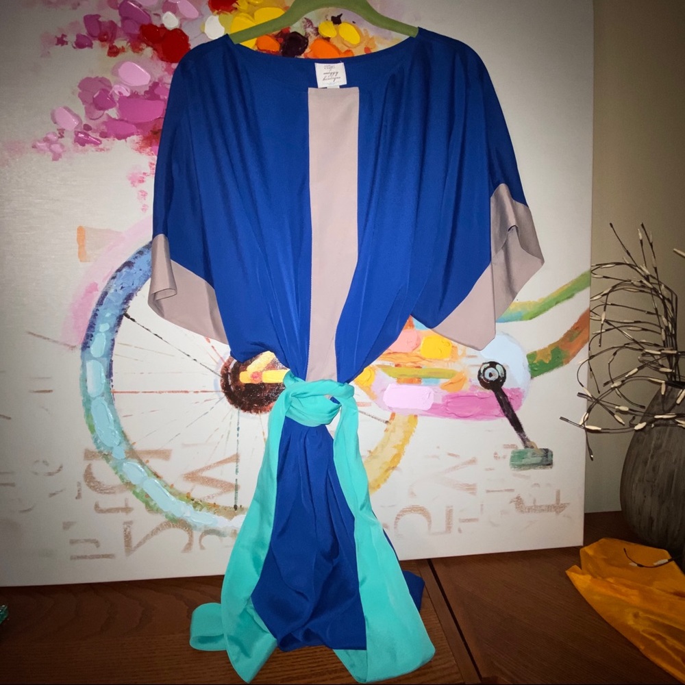 Suzi Chin for maggy boutique kimono dress